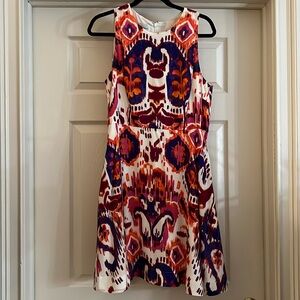 Donna Morgan cocktail dress - multi color size 12 Petite